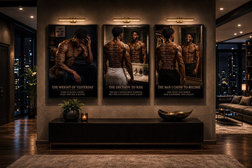 The Focused Flow™ Legacy In Motion 3 Piece Canvas Set