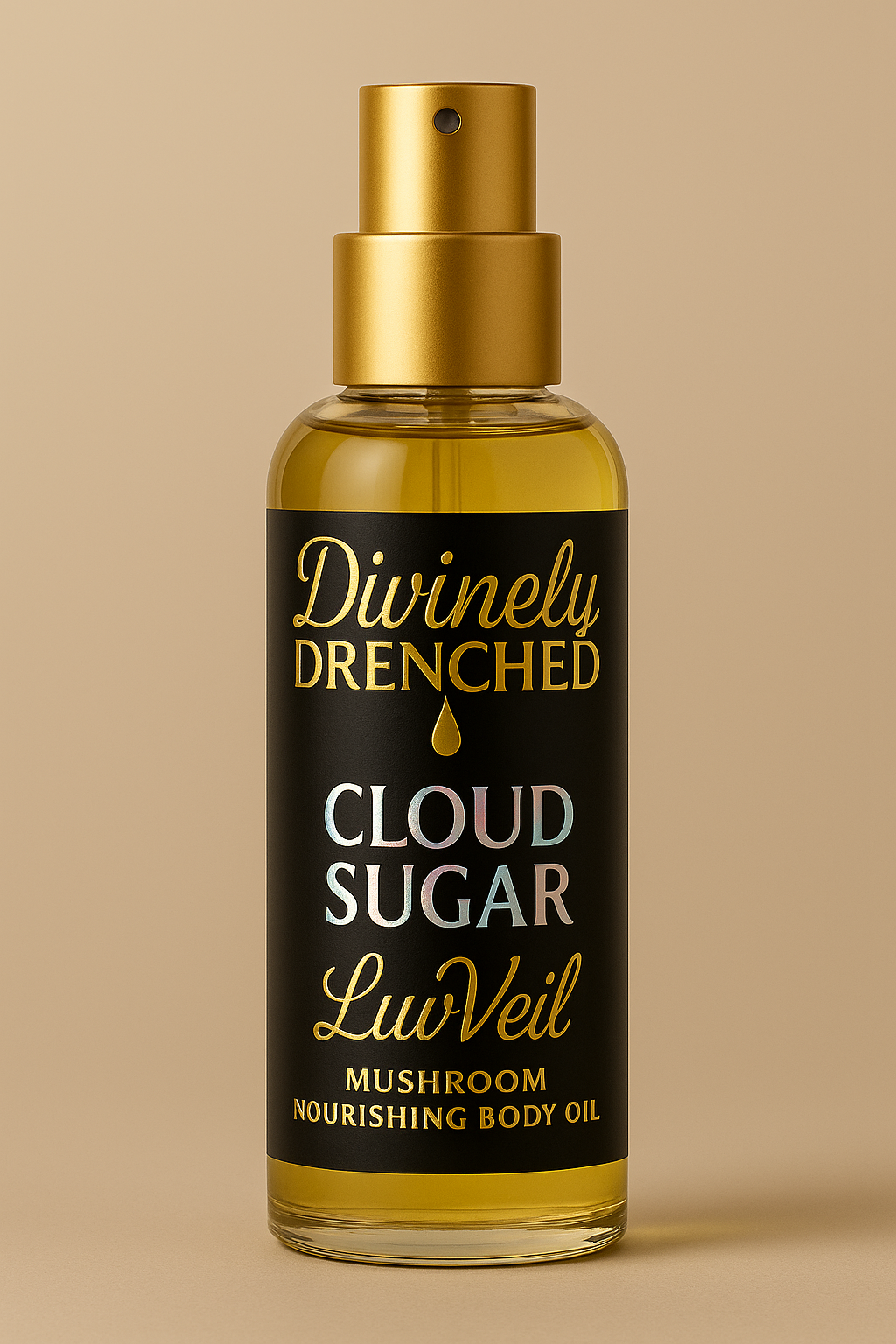 Cloud Sugar ☁️🍭 LuvVeil Mushroom Nourishing Body Oil