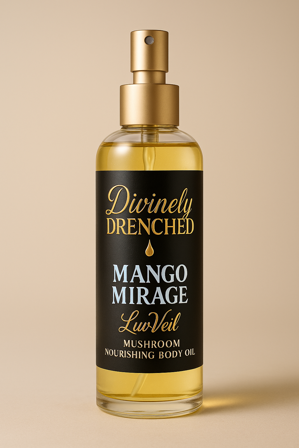 Mango Mirage 🥭 LuvVeil Mushroom Nourishing Body Oil