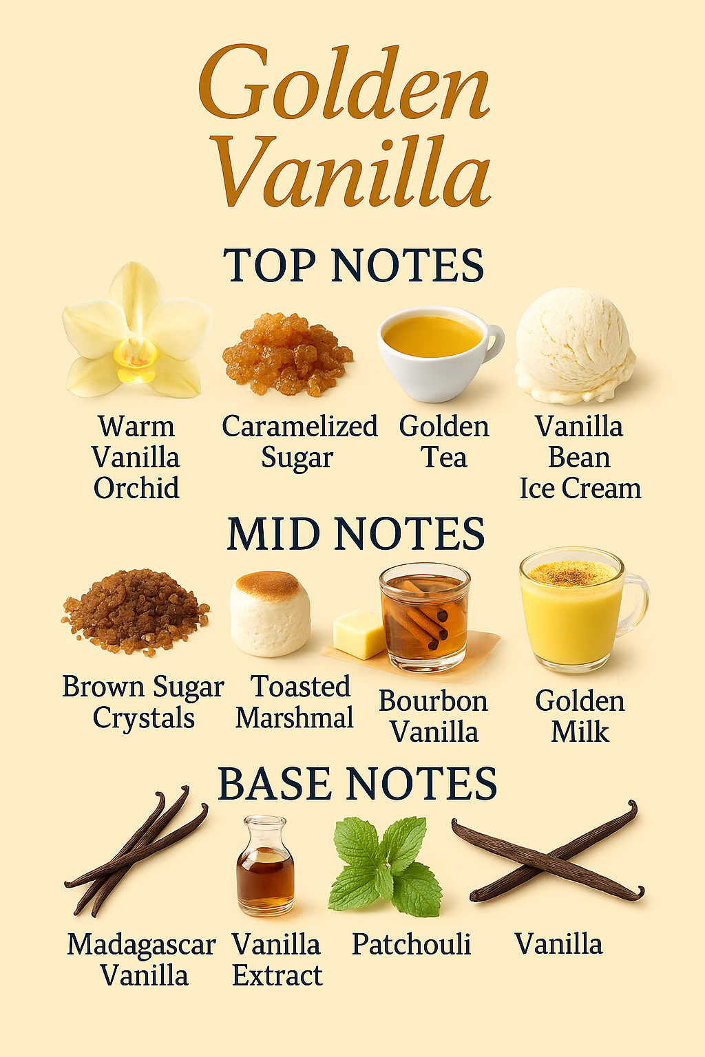 Golden Vanilla 🍨 🍵🧋☕️🍰🧁🍦LuvVeil Mushroom Nourishing Body Oil