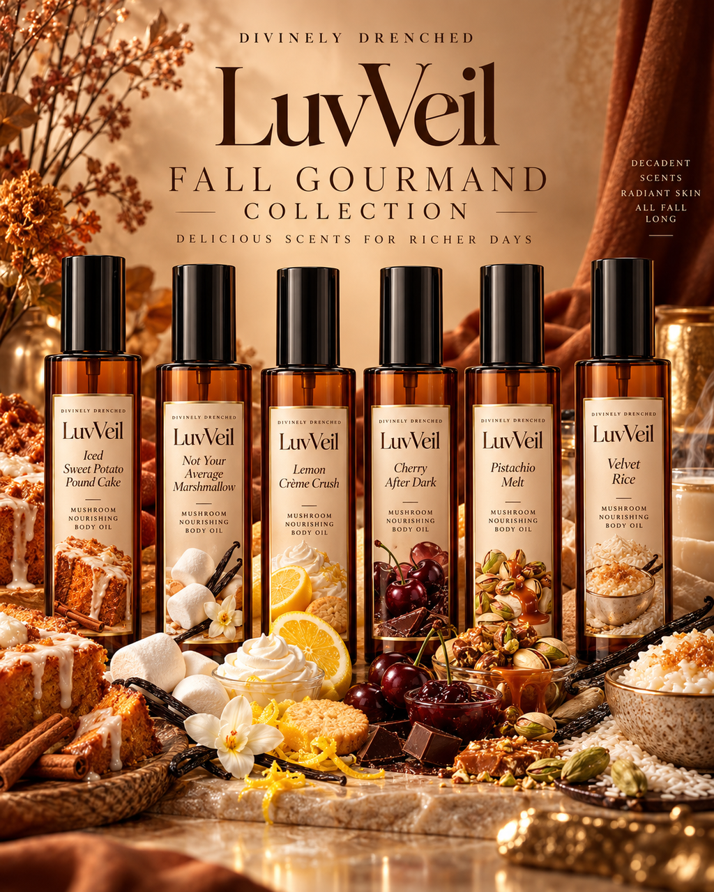 Velvet Rice™ LuvVeil Mushroom Nourishing Body Oil