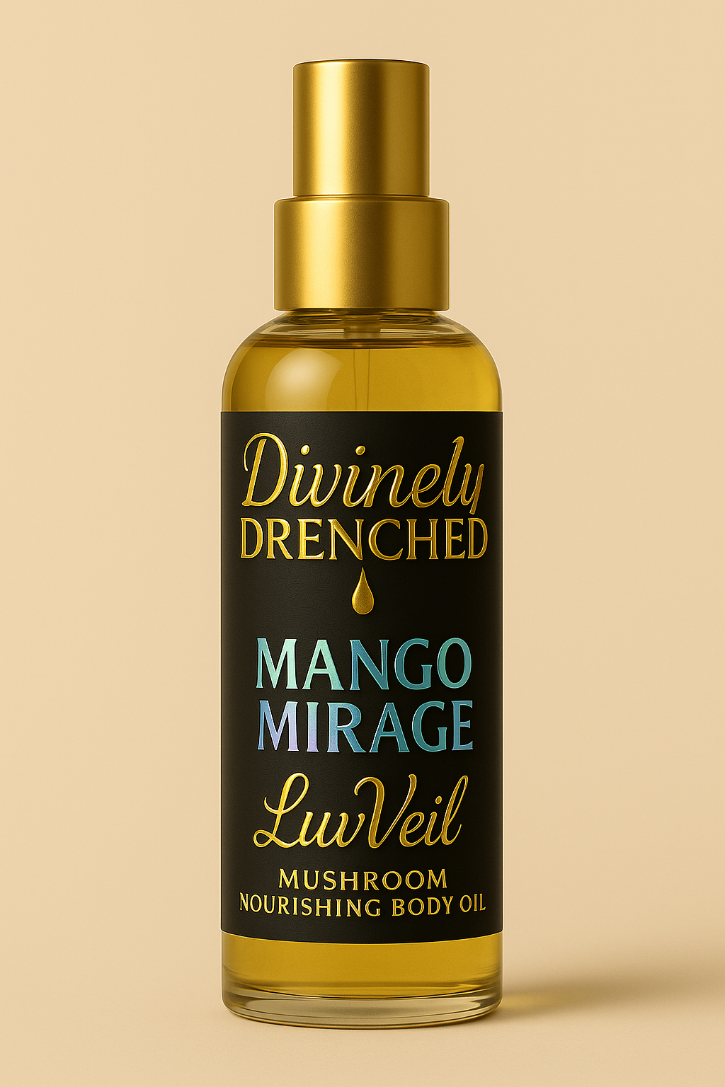 Mango Mirage 🥭 LuvVeil Mushroom Nourishing Body Oil