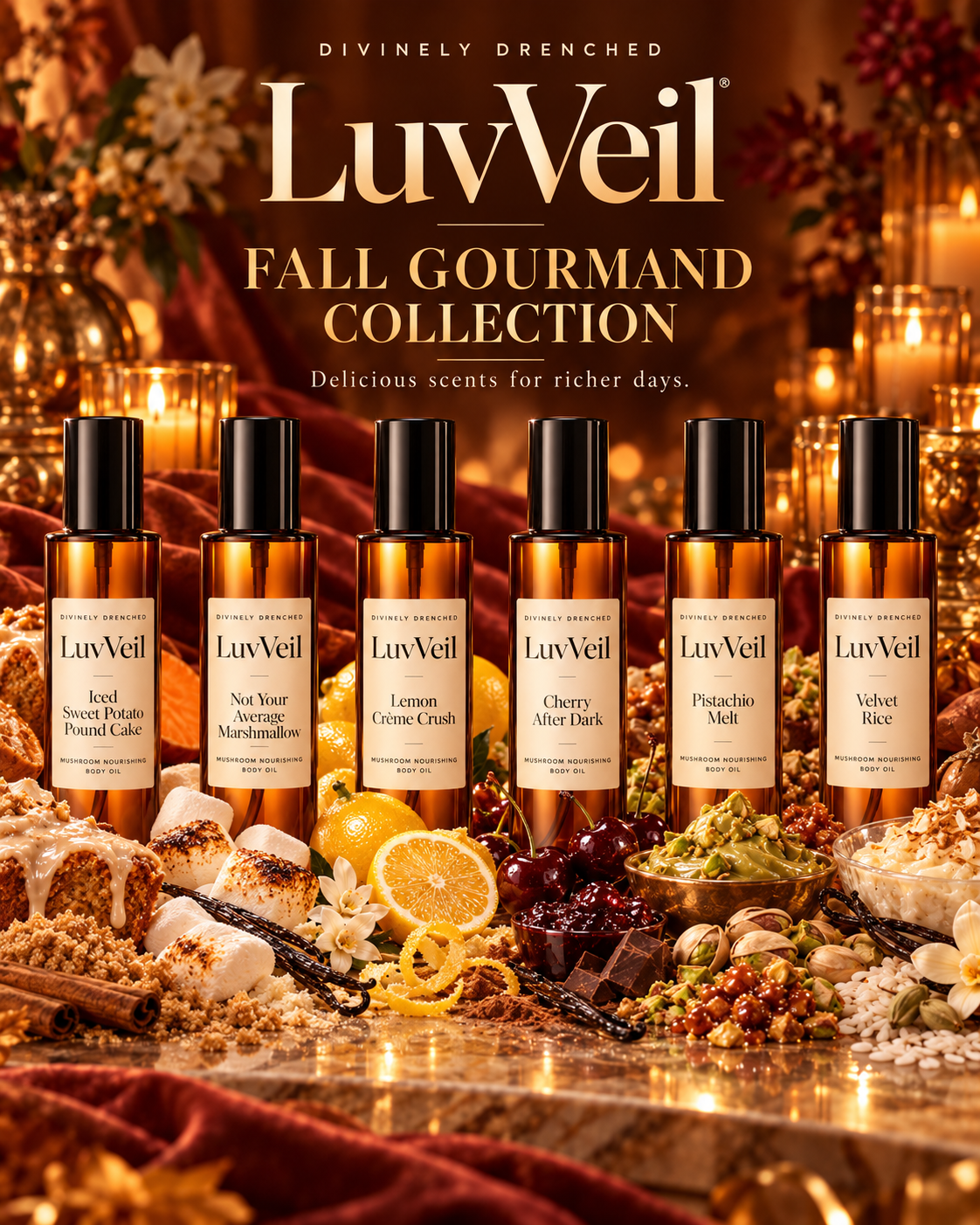 Velvet Rice™ LuvVeil Mushroom Nourishing Body Oil