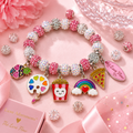 Sweet Sparkling Charm Bracelet