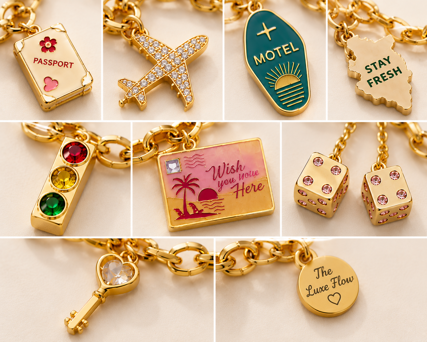 Adventure Awaits Charm Bracelet