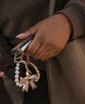 Blush Luxe Bow Charm