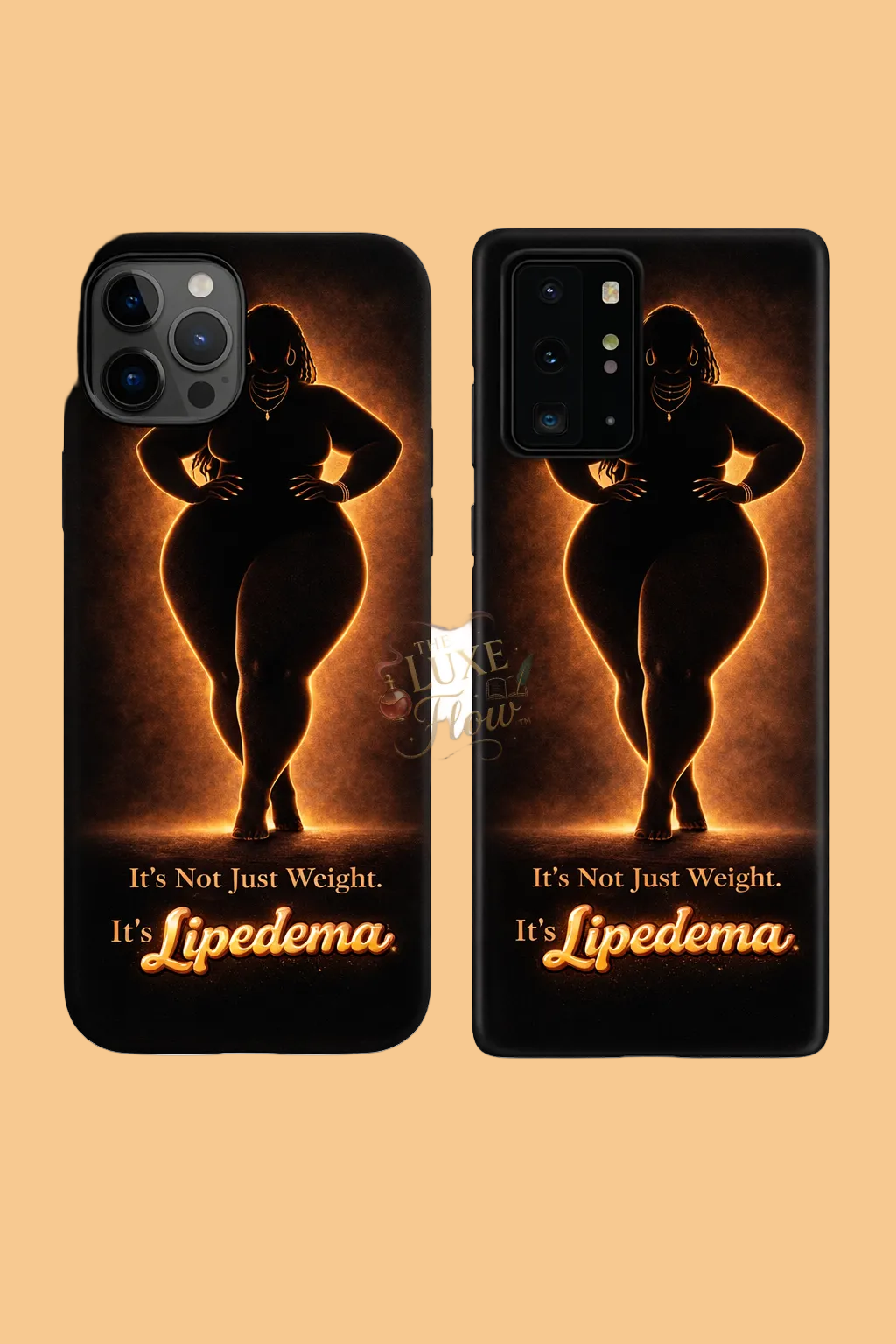 Snap case Lipedema Awareness Phone Case “It’s Not Just Weight. It’s Lipedema.”